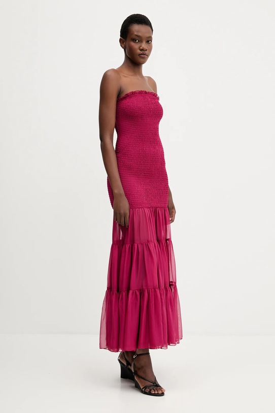 Bardot sukienka AZURA 59882DB bordowy AW25