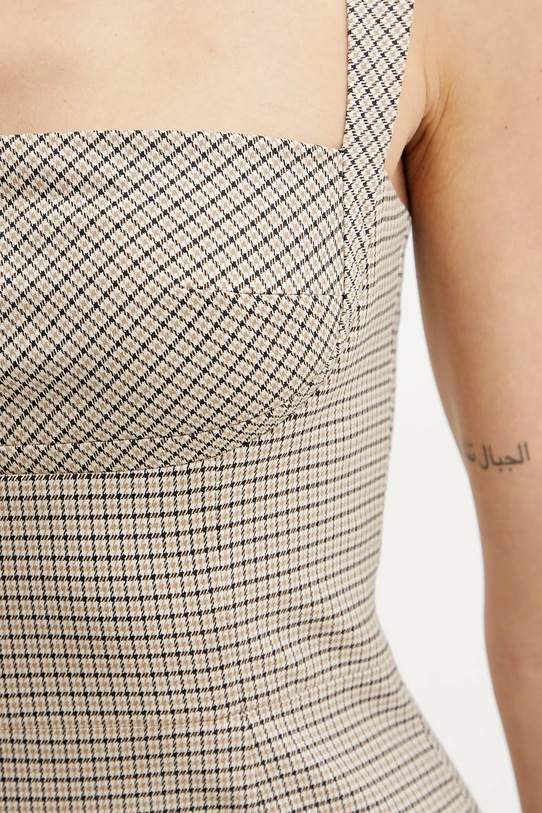 Obleka La Mania MARYAM bež