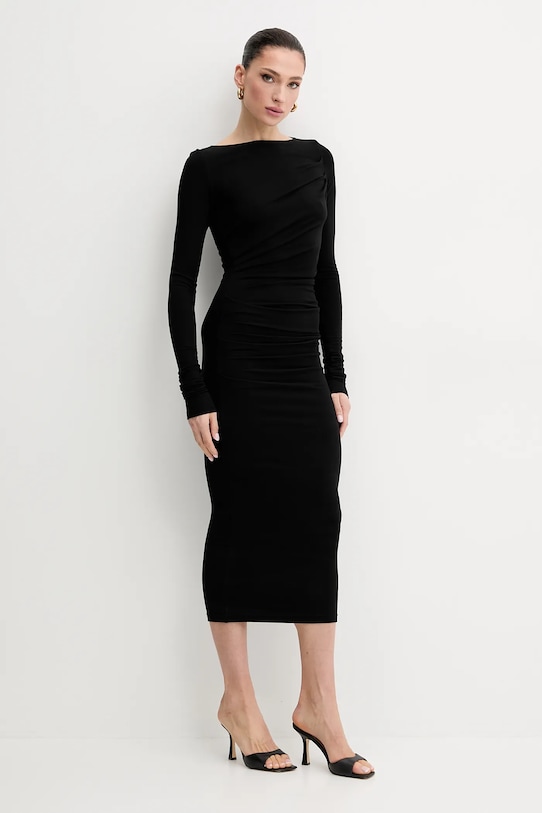 La Mania sukienka PRECIOUS czarny SS25