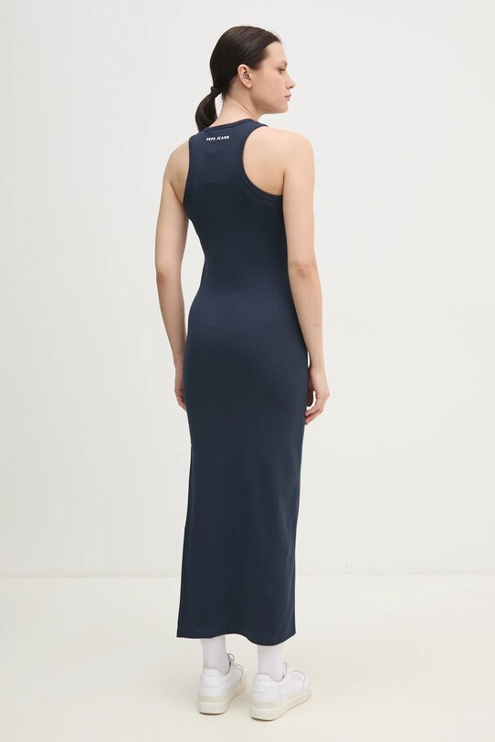 Одяг Сукня Red Bull Racing x Pepe Jeans LOGO RIB MAXI DRESS RL950003 темно-синій