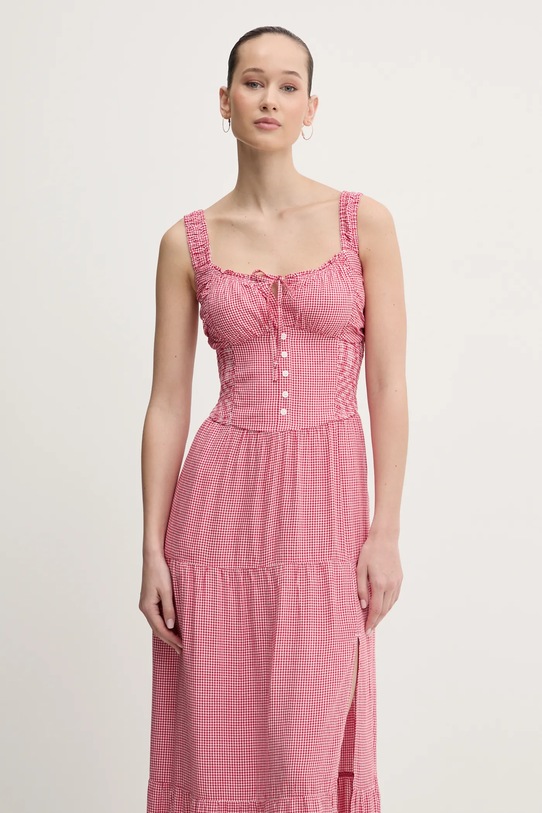 Šaty Hollister Co. KI359.5014.508 červená SS25