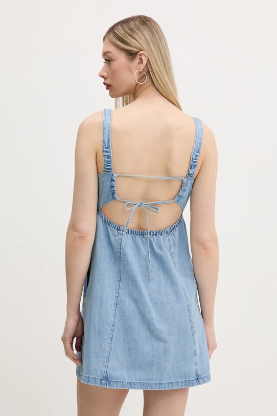 Odzież Hollister Co. sukienka jeansowa KI359.5033.281 niebieski