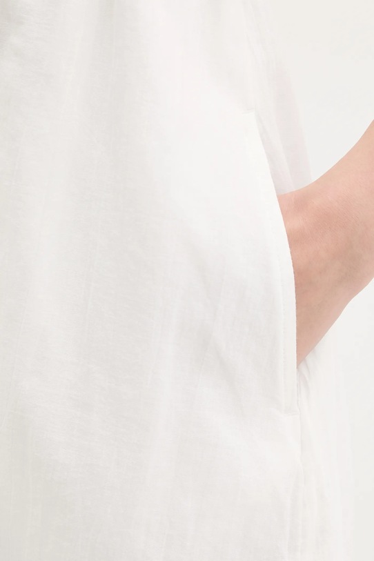 Bavlněné šaty Hollister Co. KI359.5042.100 bílá