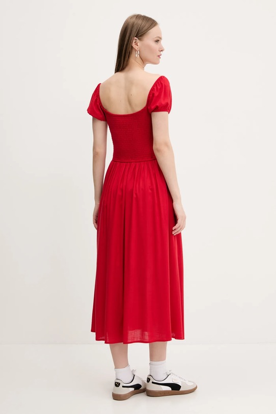 Hollister Co. sukienka KI359.5066.500 czerwony SS25