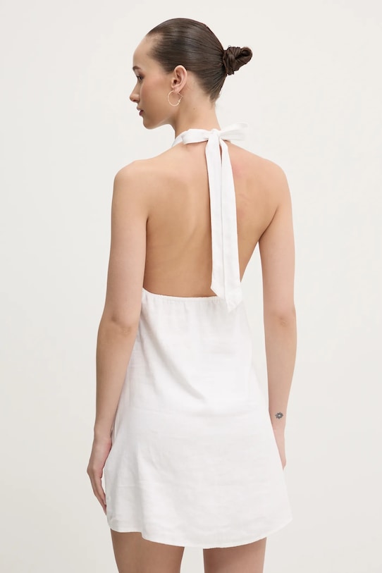 Îmbrăcăminte Hollister Co. rochie din in KI359.5067.100 alb