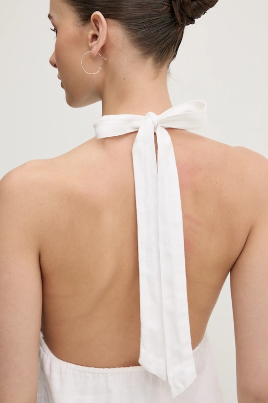 Hollister Co. rochie din in KI359.5067.100 alb