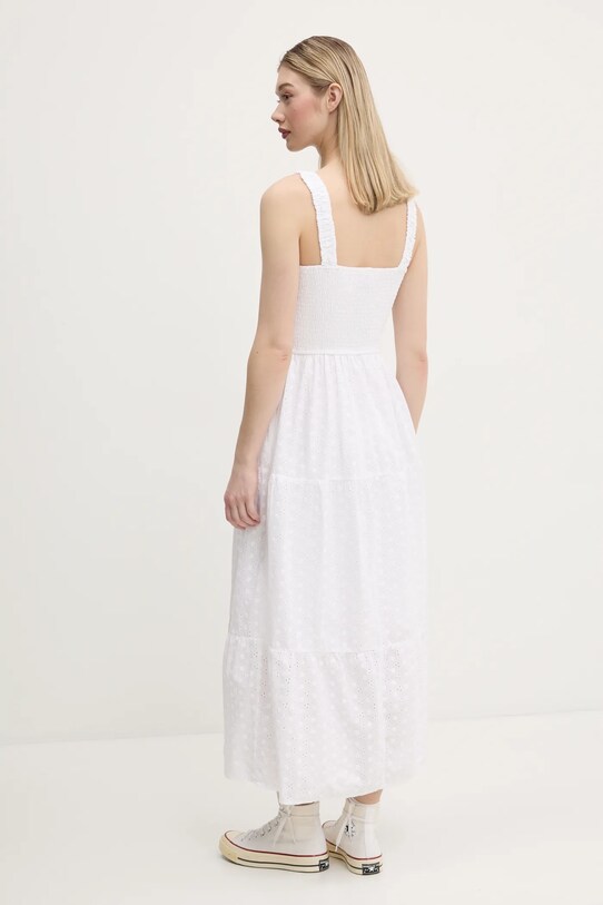 Oblečenie Bavlnené šaty Hollister Co. KI359.5069.100 biela