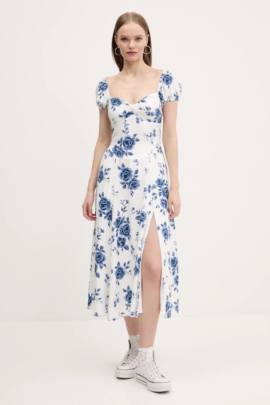 Haljina Hollister Co. kratki bijela KI359.5081.109