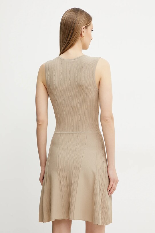Odzież Marciano Guess sukienka GIADA 5GGK26.5874Z beżowy