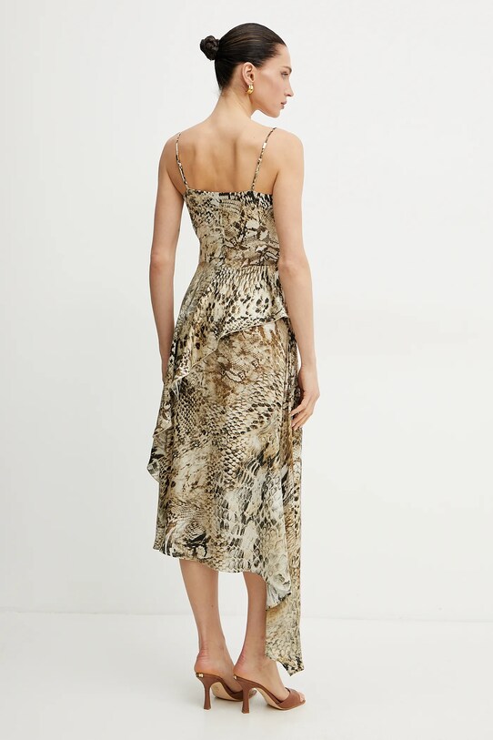 Odzież Marciano Guess sukienka GISELLE 5GGK09.7298A beżowy
