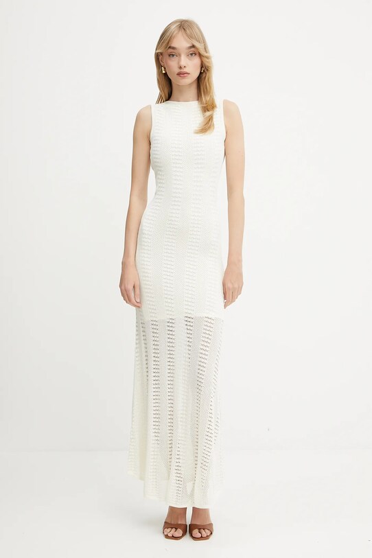 Marciano Guess sukienka EMMA maxi beżowy 5GGT44.5869Z