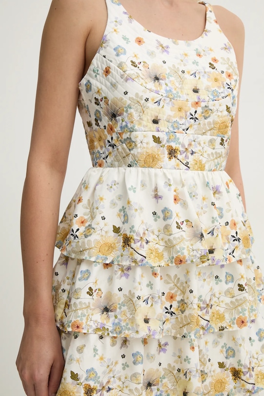 Hodvábne šaty MUNTHE FRUMA 251134025118 žltá