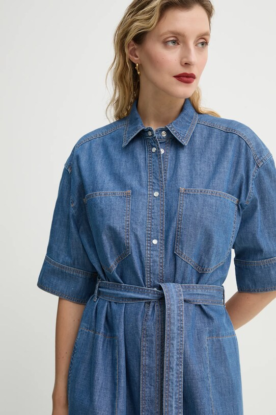 MUNTHE rochie din denim FIA albastru 251134425104
