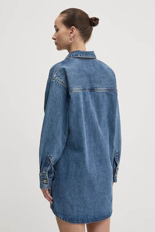 Oblečenie Rifľové šaty Abercrombie & Fitch KI159.5496.278 modrá