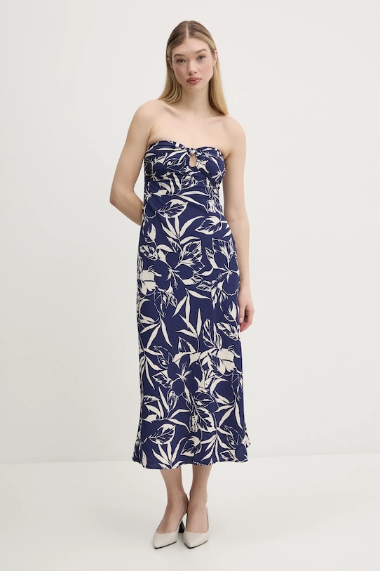 Abercrombie & Fitch rochie midi bleumarin KI159.5691.219