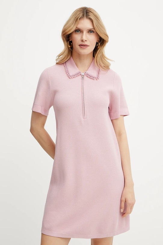 Liu Jo sukienka casual różowy WA5049.MA96E
