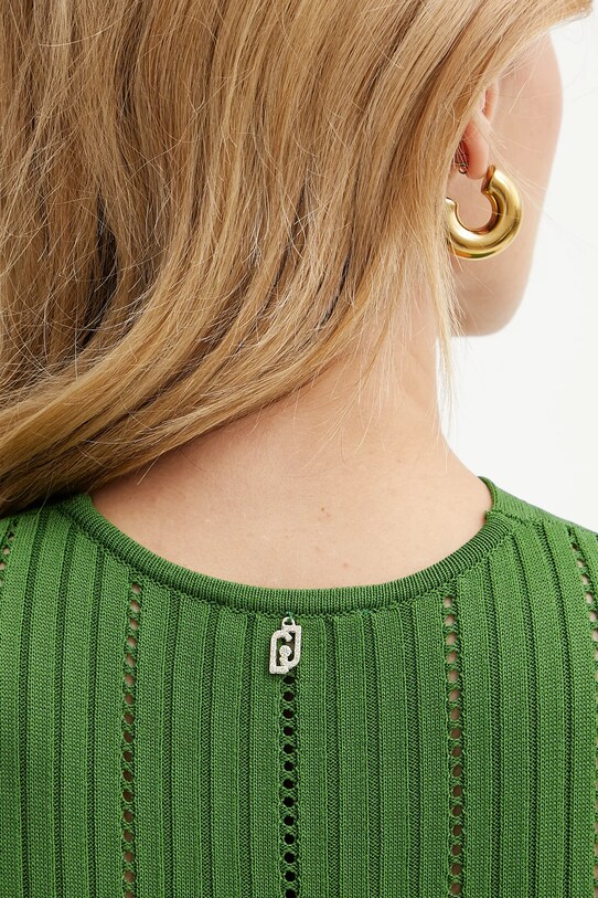 Liu Jo sukienka WA5190.MS55N zielony