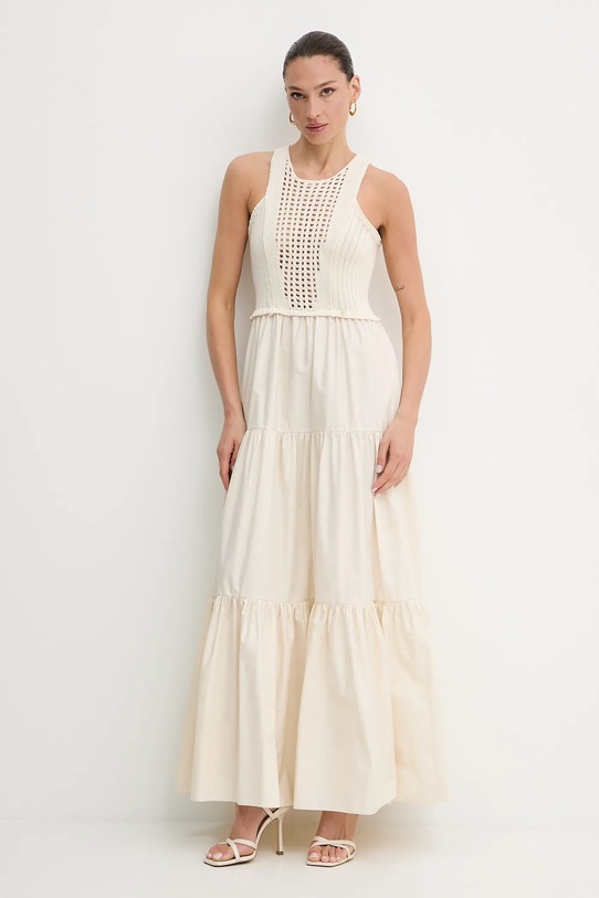 Šaty Liu Jo WA5386.MA44M béžová SS25