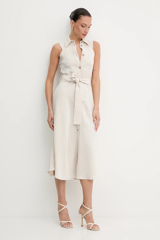 Сукня Liu Jo WA5421.T3406 бежевий SS25