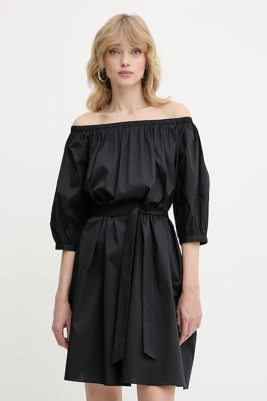 Liu Jo rochie mini negru VA5177.TS330