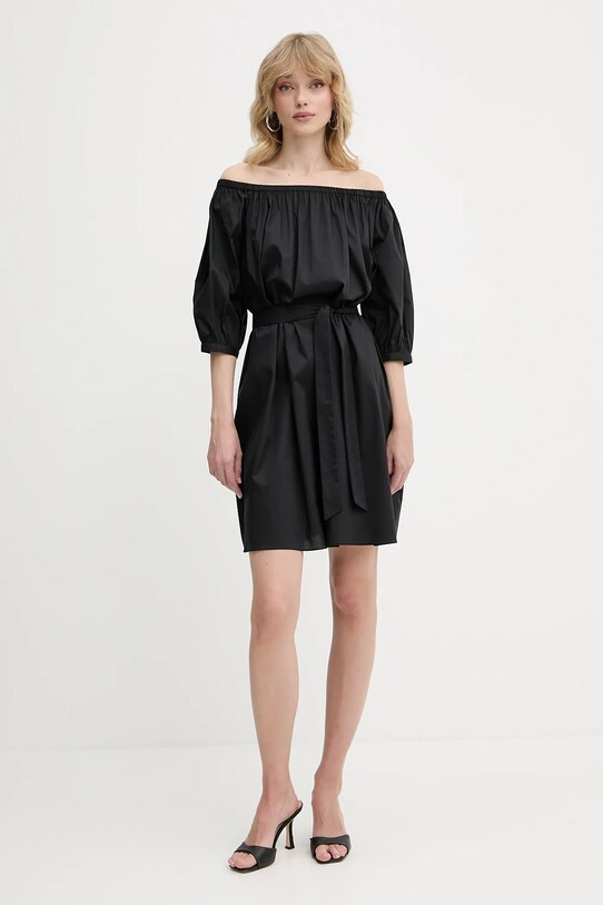 Liu Jo rochie VA5177.TS330 negru SS25