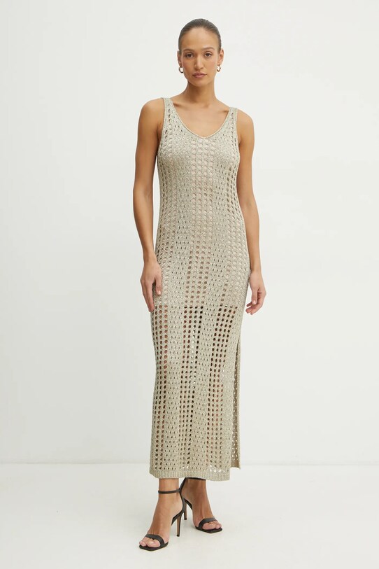 Liu Jo rochie VA5181.MA70D bej SS25
