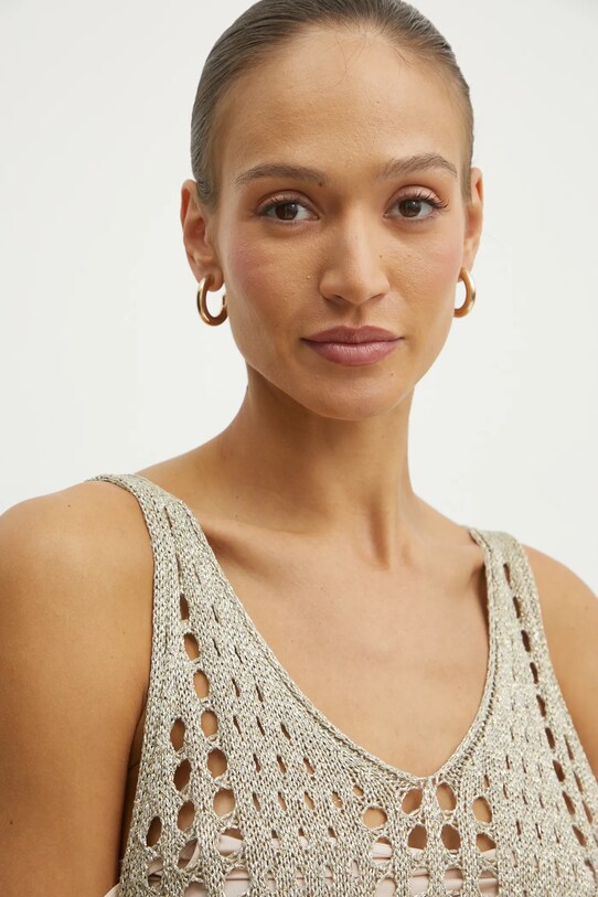 Liu Jo rochie bej VA5181.MA70D