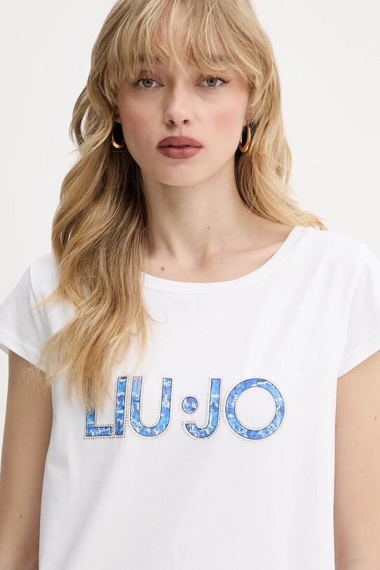 Liu Jo rochie alb VA5194.JS003