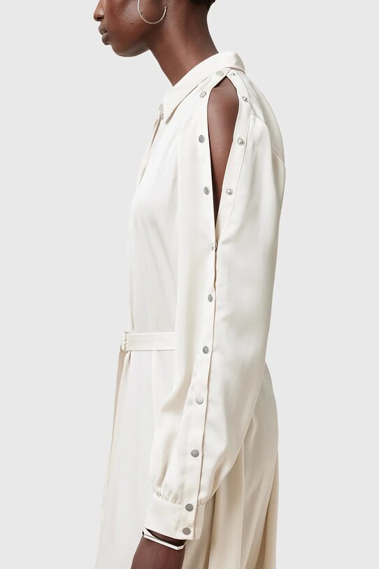 Îmbrăcăminte AllSaints rochie LEXI W036DC alb