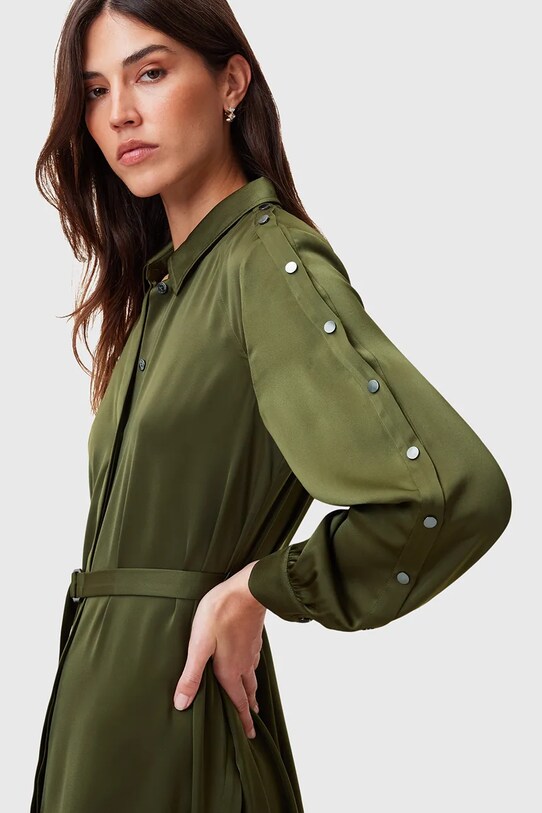 Одежда Платье AllSaints LEXI W036DC зелёный