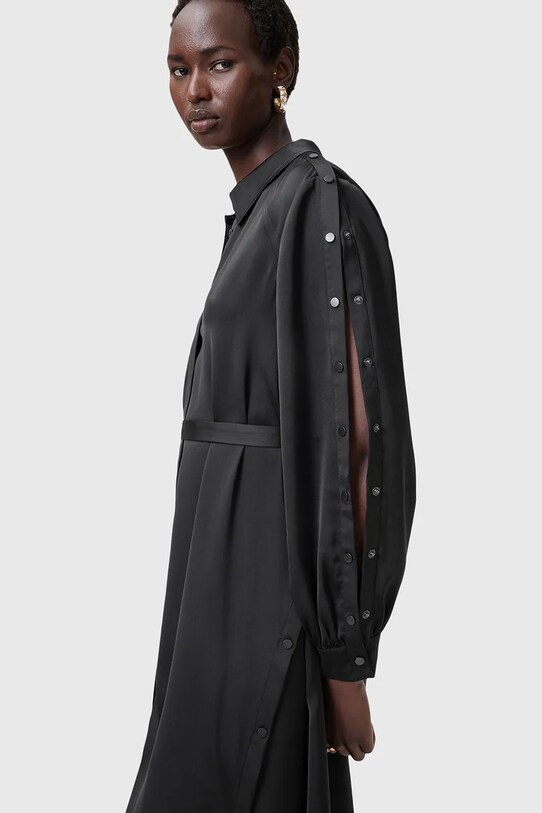 Šaty AllSaints LEXI W036DC černá