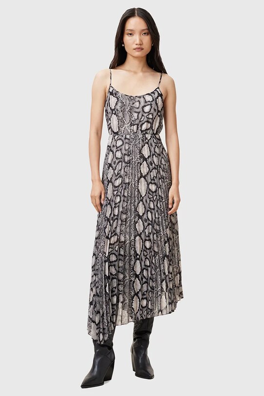 Φόρεμα και μάλλινο πουλόβερ AllSaints DONATELLA W066DC πολύχρωμο