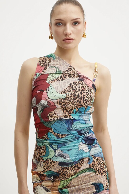 Haljina Just Cavalli bež 78PAO9A0.JS449