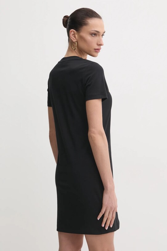 Abbigliamento Just Cavalli vestito in cotone 78PAOE15.CJ110 nero