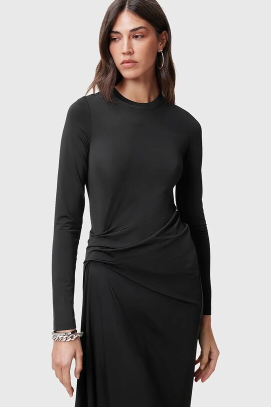 Платье AllSaints RIVI W007DC чёрный SS25