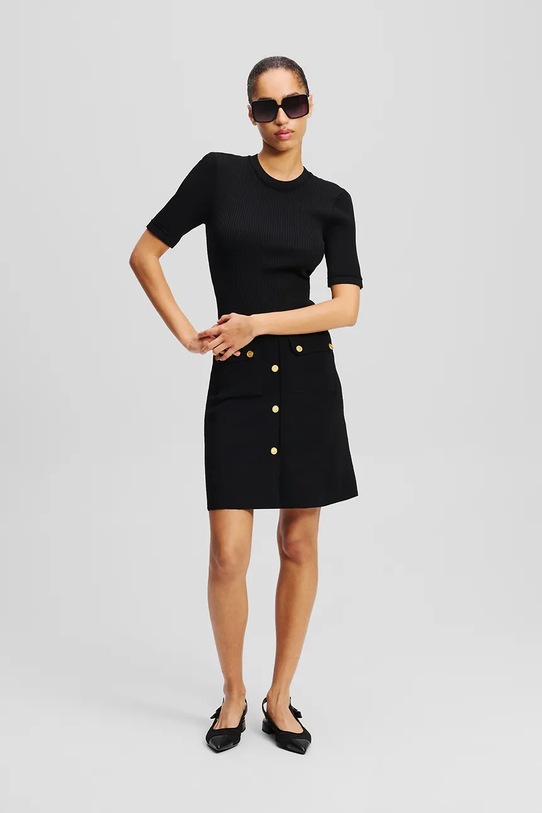 Karl Lagerfeld rochie negru A2W13053