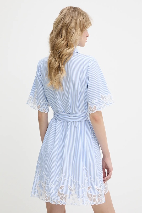 Oblečení Bavlněné šaty Karl Lagerfeld A2W13009 modrá