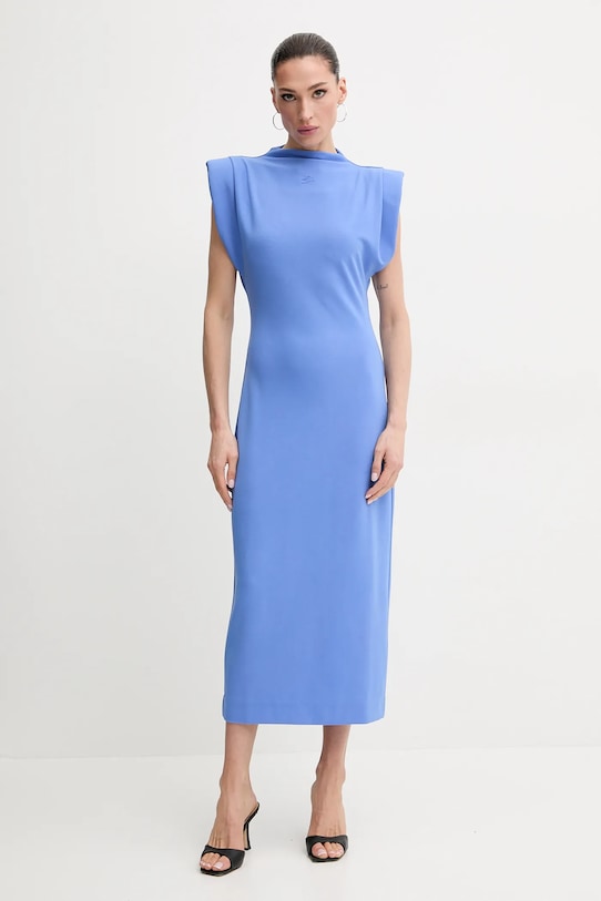 Karl Lagerfeld ruha vállas kék A2W13059