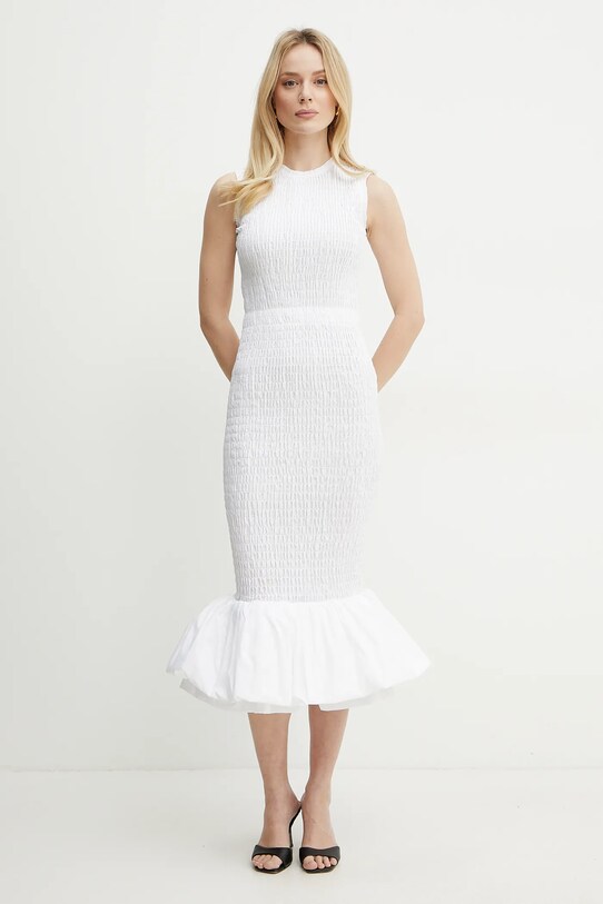 Patou rochie midi alb DR1770011
