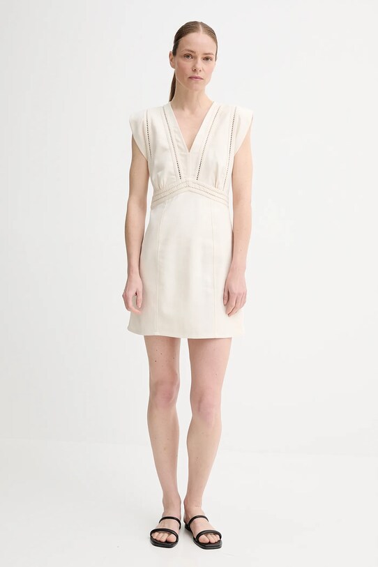 BA&SH vestito NARIA 1E25NARI beige SS25