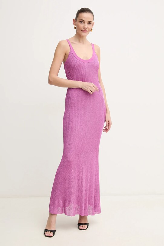 Herve Leger rochie Carmen GRM8513103 roz SS25