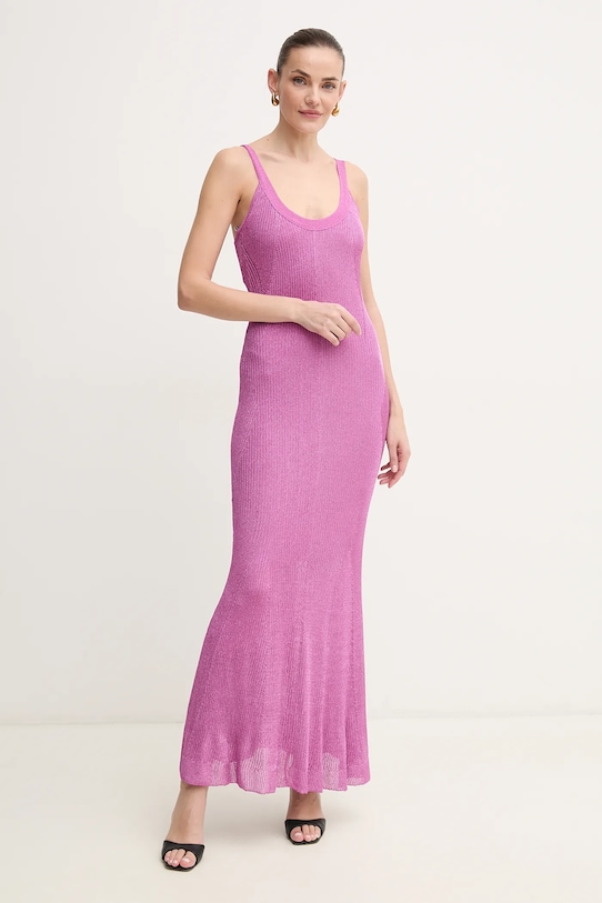 Φόρεμα Herve Leger Carmen GRM8513103 ροζ SS25