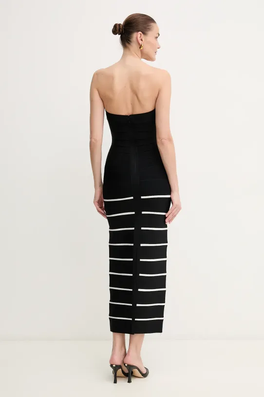 Odzież Herve Leger sukienka Cameron HLT8513508 czarny