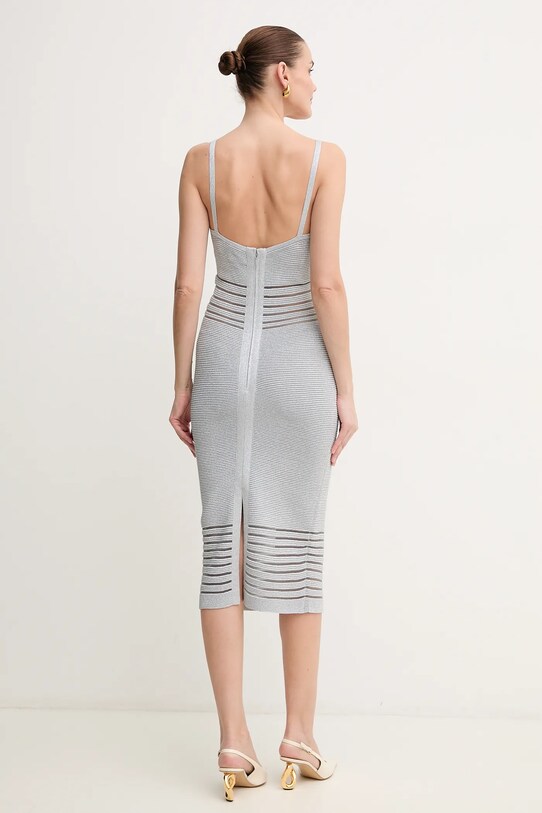 Îmbrăcăminte Herve Leger rochie Elsa MOS8513267 argintiu