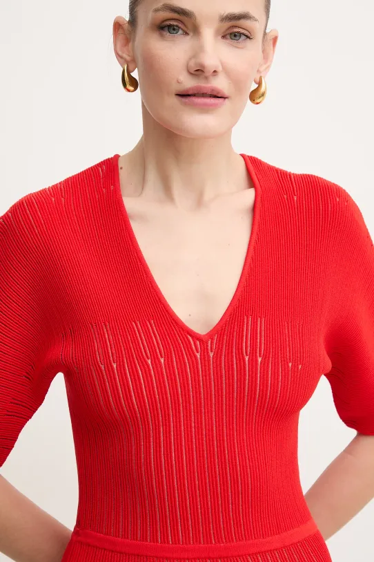 Herve Leger sukienka Lyla czerwony SHO8284542