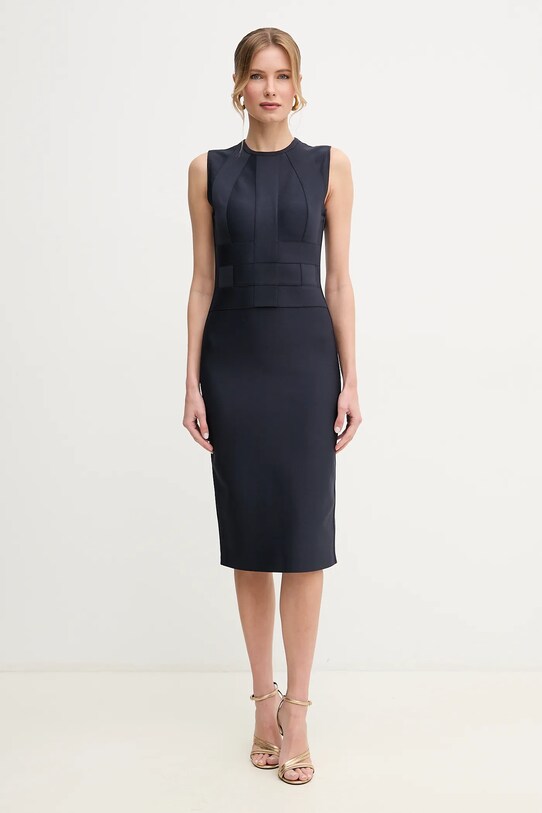 Herve Leger rochie Julia BWE8498975 bleumarin SS25