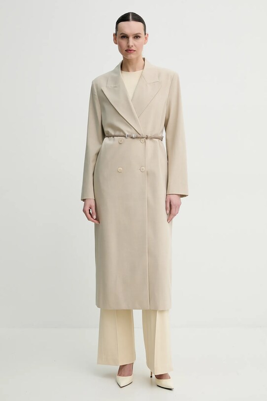 Пальто ISABELLE BLANCHE з підкладкою бежевий IS25SS.J062.T003