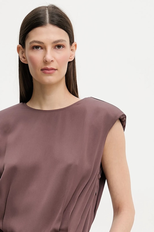 ISABELLE BLANCHE rochie maro IS25SS.A147.T011