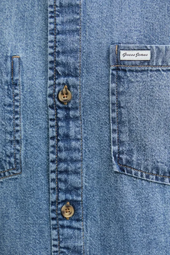 Guess Jeans sukienka jeansowa W5GK99.D5M81 niebieski