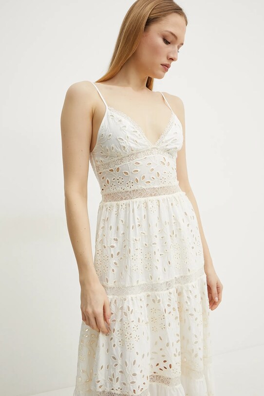 Ermanno Scervino pamut ruha fehér 56TQ001EN3